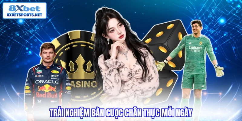 Live Casino 8XBET - Trải Nghiệm Sòng Bài Đẳng Cấp Tại Gia